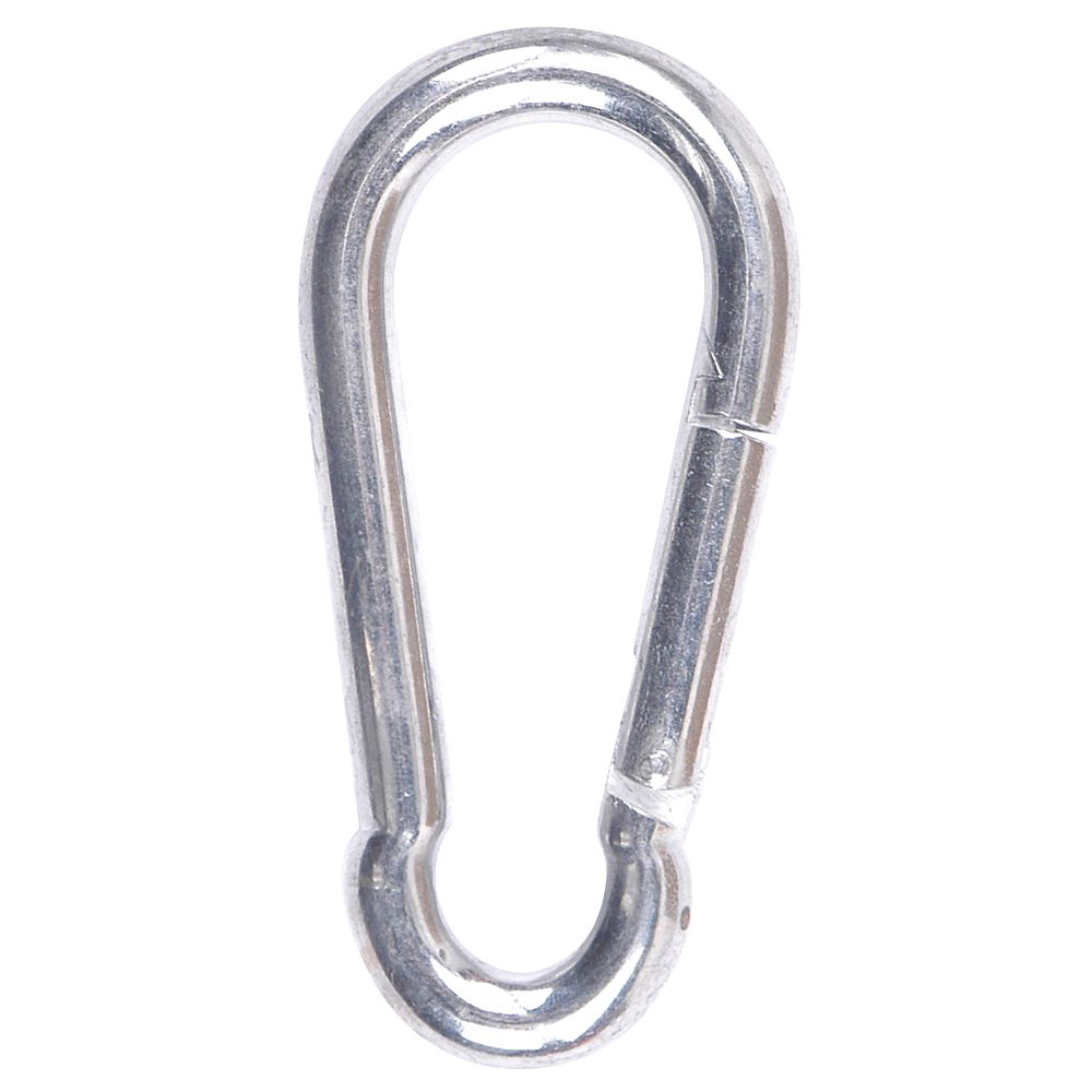 Image of Diall 6mm Snap Hooks Zinc-Plated 10 Pack 