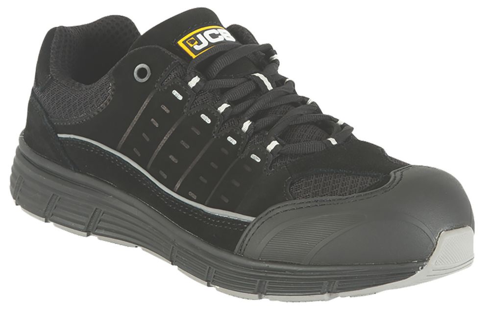 Image of JCB Trekker Metal Free Safety Trainers Black Size 8 