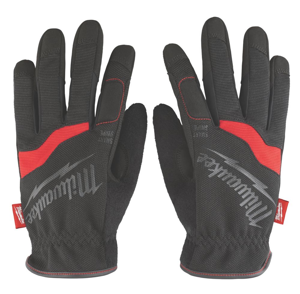 Image of Milwaukee Free-Flex Work Gloves Black Large 