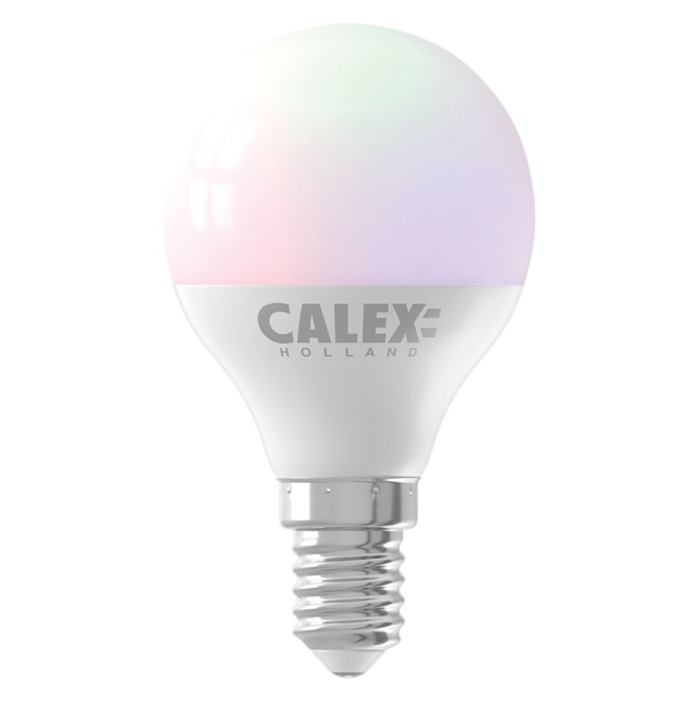 Image of Calex Smart SES Mini Globe RGB & White LED Light Bulb 4.9W 470lm 