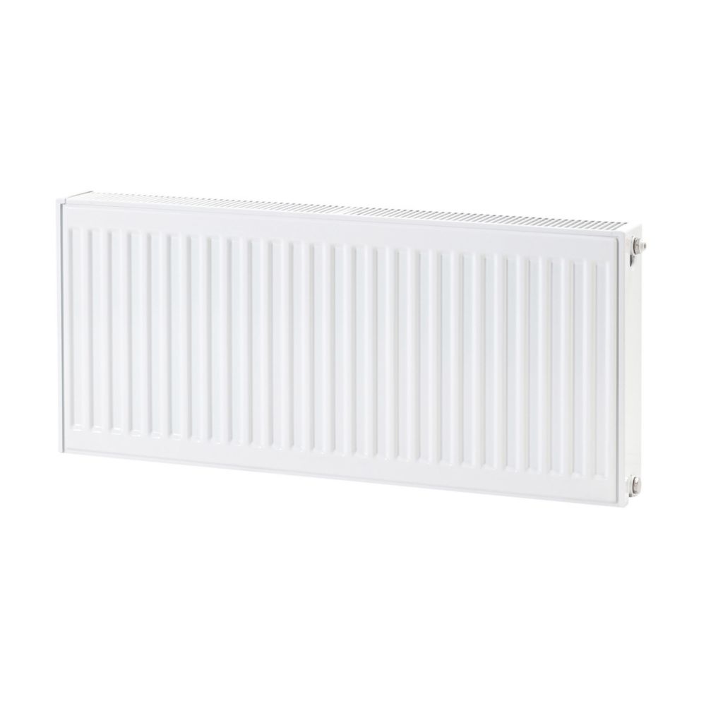 Image of Flomasta Type 22 Double-Panel Double Convector Radiator 400mm x 1000mm White 4155BTU 