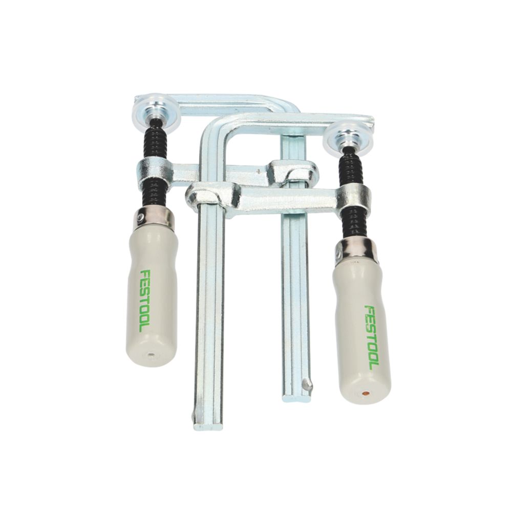 Image of Festool FSZ 120 Guide Rail Fastening Clamps 2 Pack 