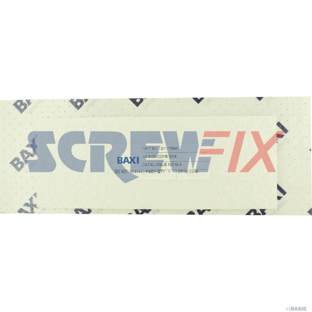 Image of Baxi 231175BAX INSULATION - SIDE 