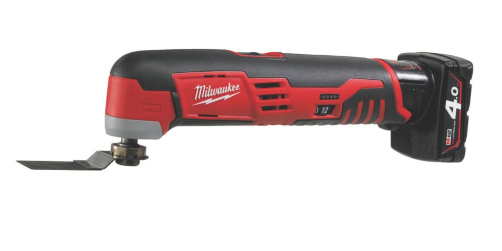 Image of Milwaukee C12 MT-402B 12V 2 x 4.0Ah Li-Ion RedLithium Cordless Multi-Tool 