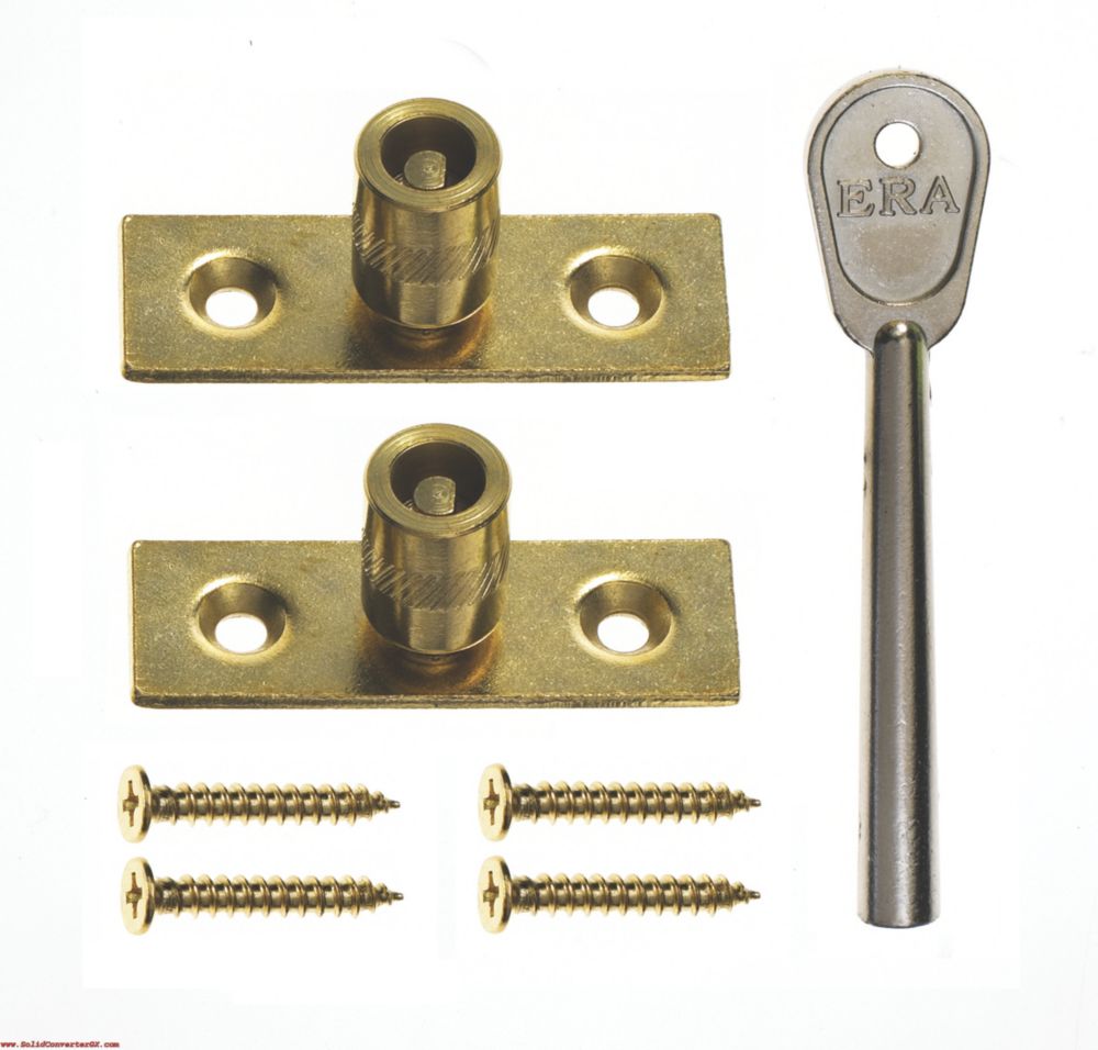 Image of ERA Sash Stops Brass 