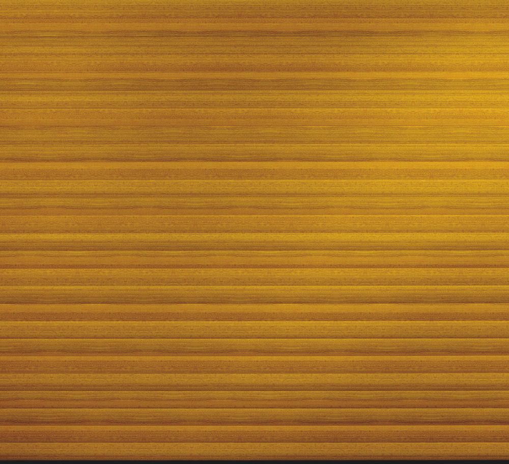 Image of Gliderol 7' 10" x 7' Insulated Aluminium Electric Roller Garage Door Golden Oak 