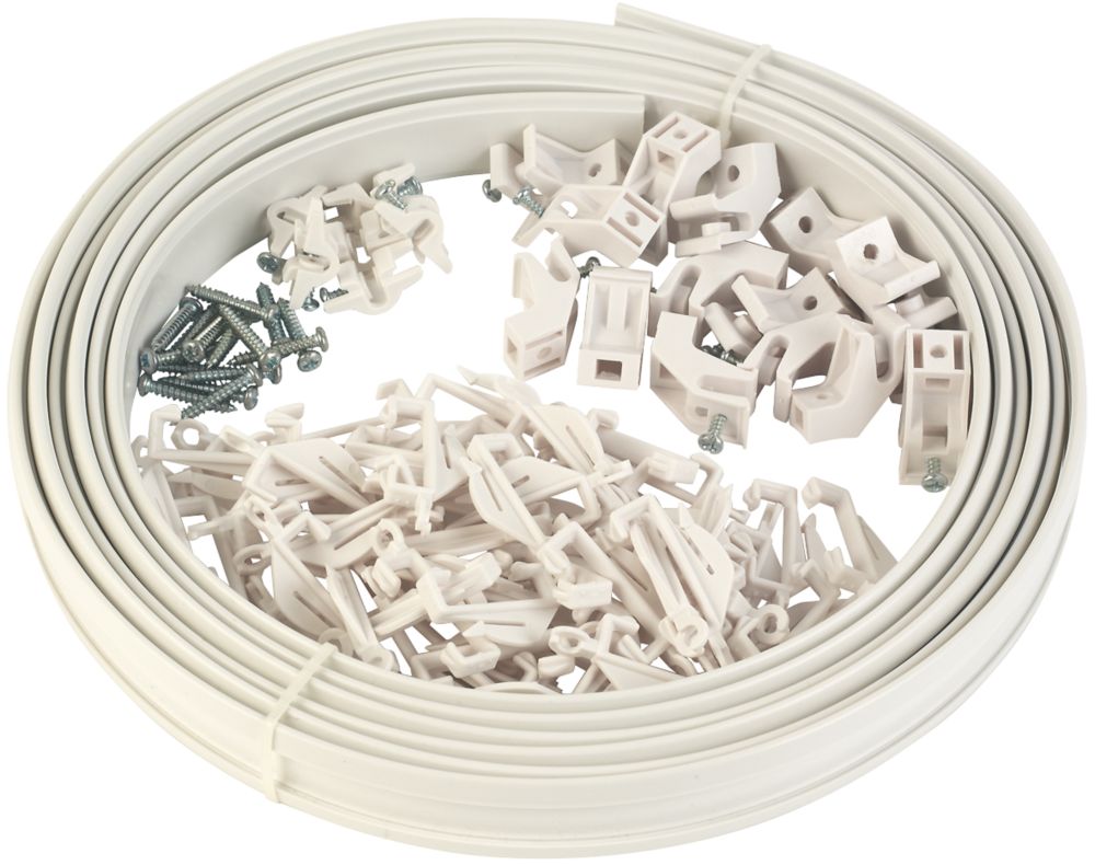 Image of Curtain Track White 4.5m 