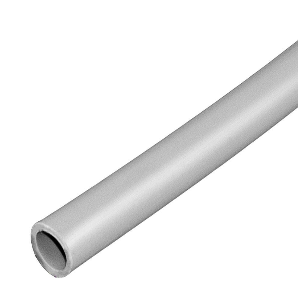 Image of PolyPlumb Push-Fit PB Pipe 22mm x 3m Grey 