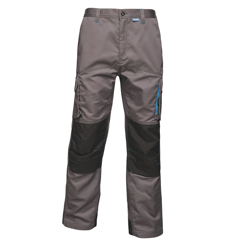Image of Regatta Heroic Worker Trousers Iron 40" W 31" L 