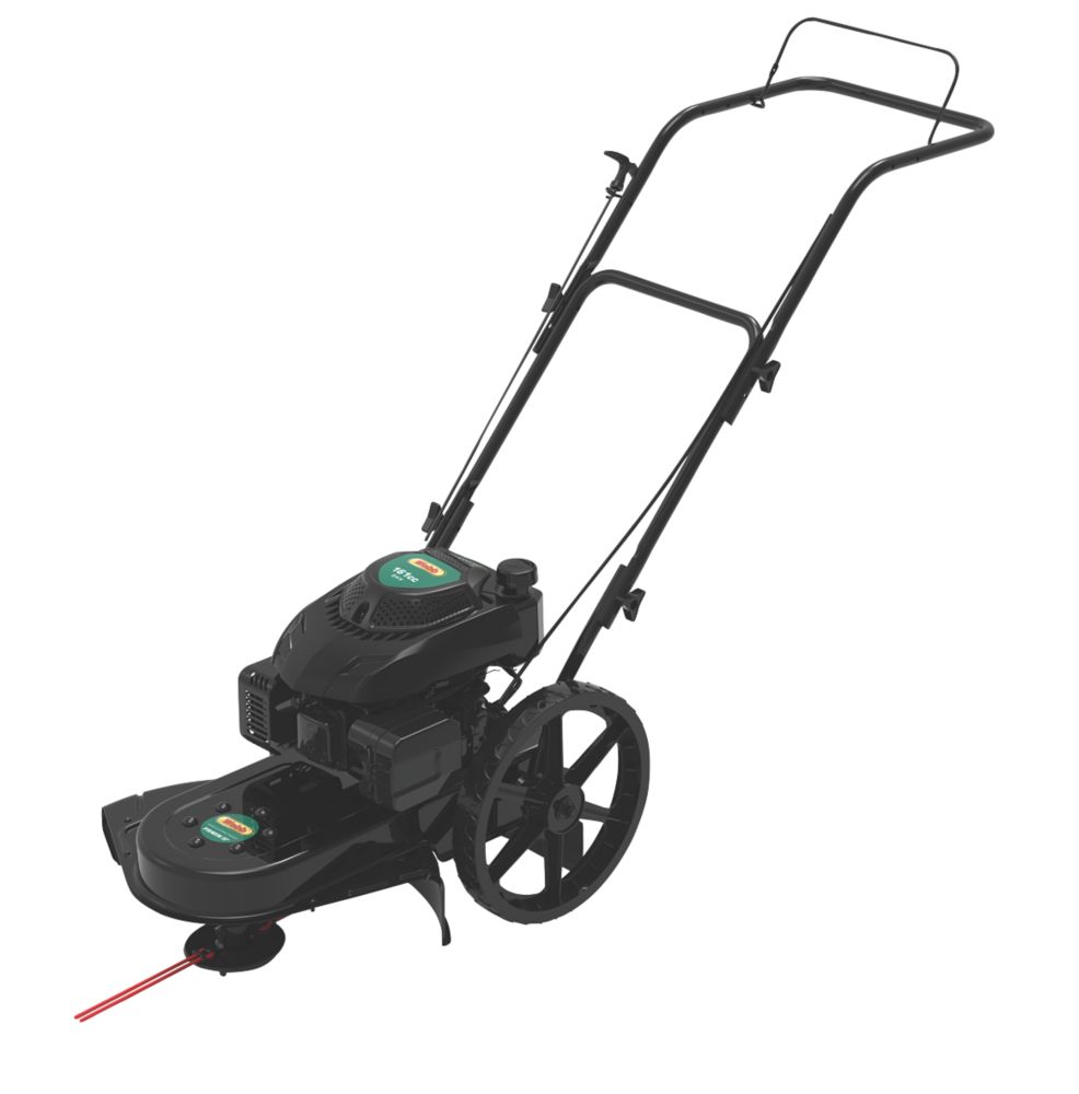 Image of Webb WEPWT 161cc Bent Shaft Petrol Wheeled Line Trimmer 