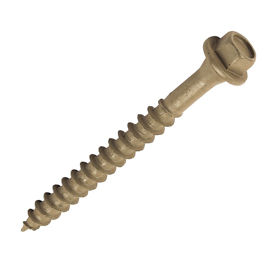 Image of Timberfix Hex Socket Structural Timber Screws 6.3mm x 65mm 50 Pack 