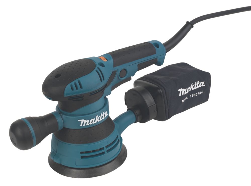 Image of Makita BO5041/2 125mm Electric Random Orbit Sander 240V 