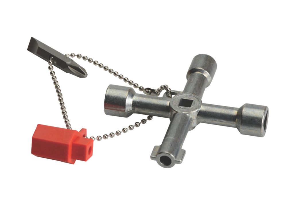 Image of Knipex 7-Way Control Cabinet Key 