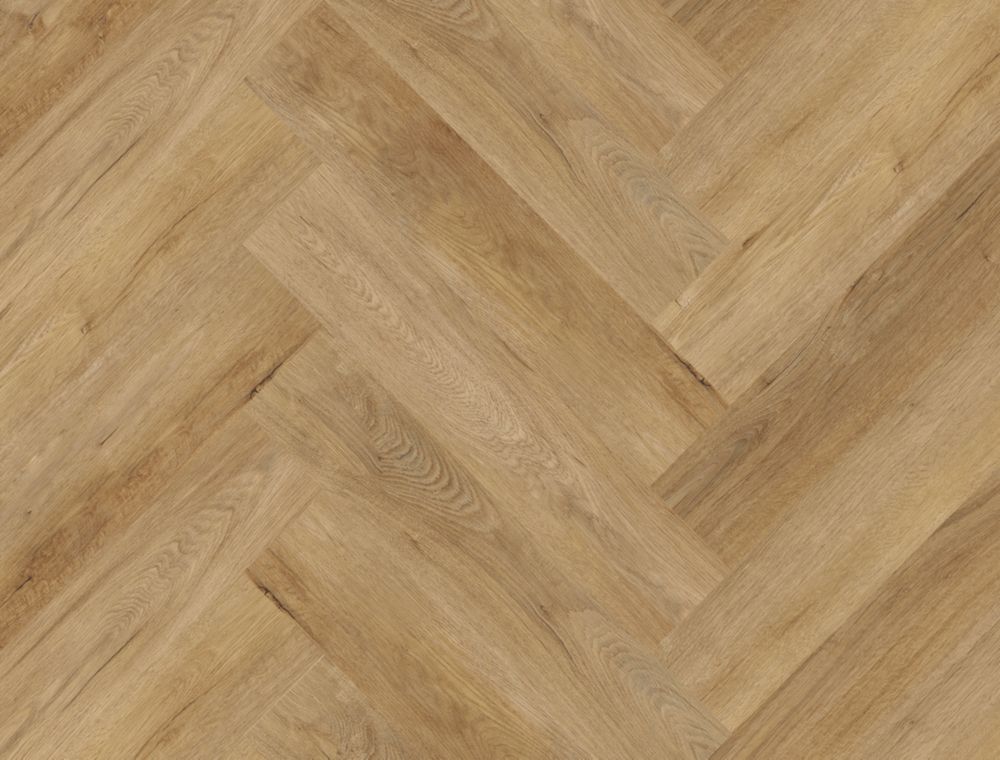 Image of Kraus Weaveley Light Oak Wood-Effect Vinyl Flooring 2.34mÂ² 