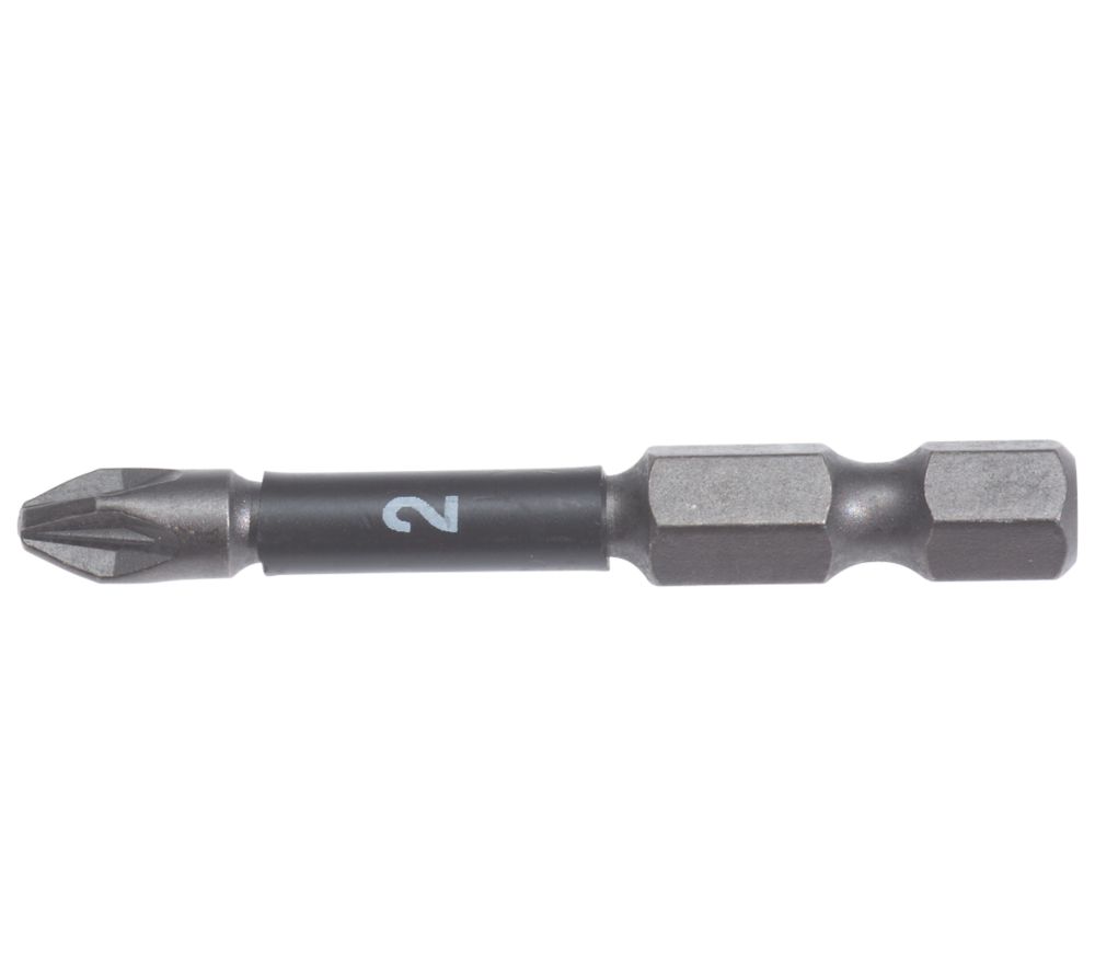 Image of Wera Impaktor 855/4 1/4" 50mm Hex Shank PZ2 TriTorsion Diamond Coated Bit 