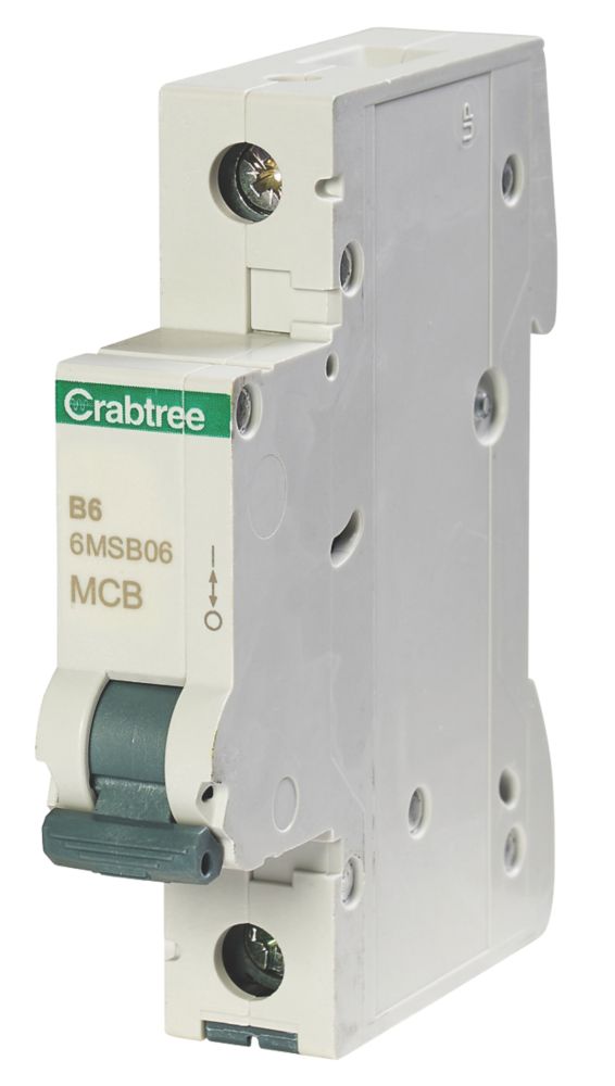 Image of Crabtree Loadstar 6A SP Type B MCB 