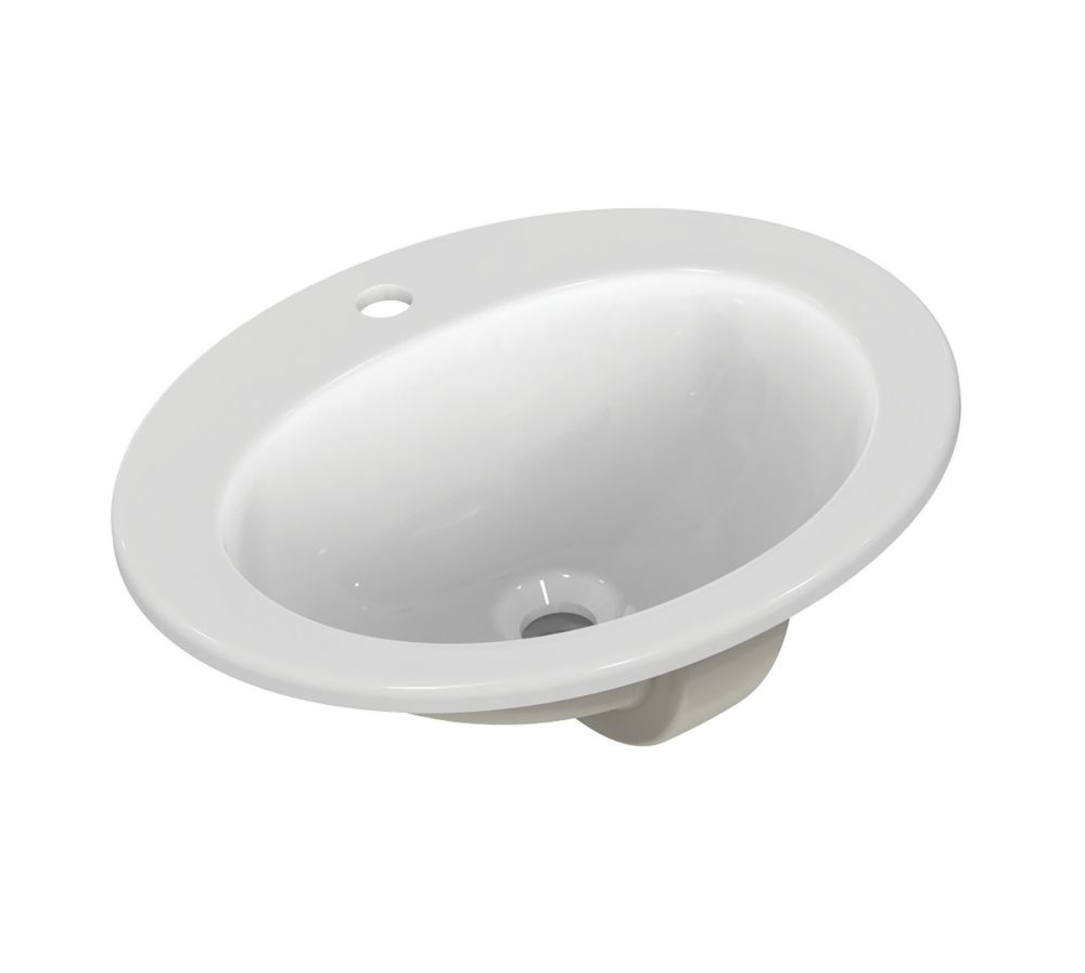 Image of Armitage Shanks Sandringham 21 Countertop Washbasin 1 Tap Hole 500mm 