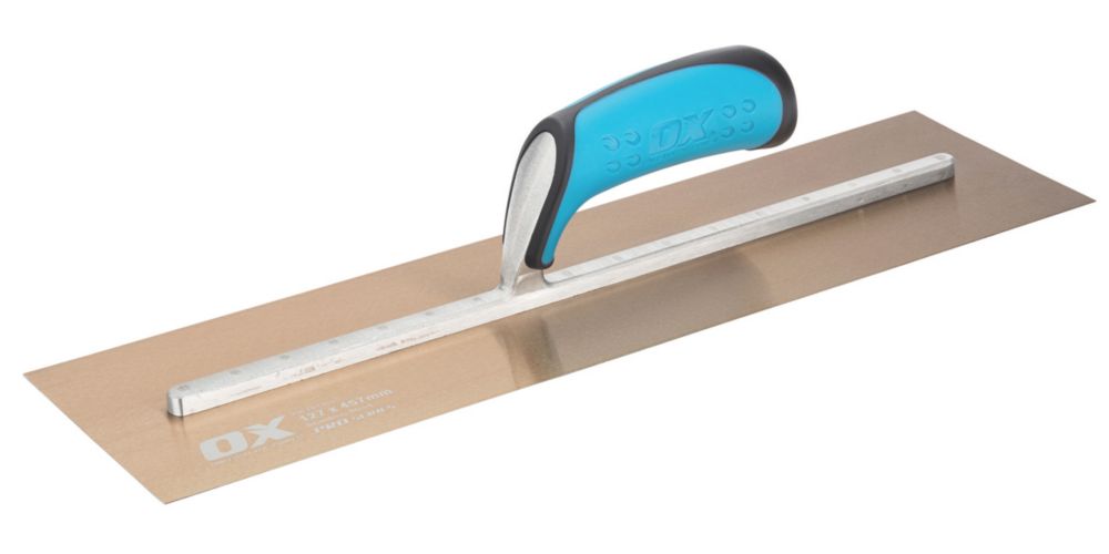 Image of OX Pro Stainless Steel Plastering Trowel 18" x 5" 