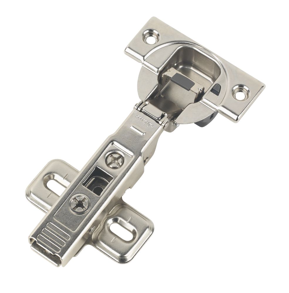 Image of Blum Steel 95Â° Concealed Hinges 115mm 2 Pack 