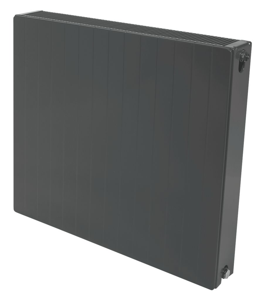 Image of Stelrad Accord Concept Type 22 Double Flat Panel Double Convector Radiator 600mm x 700mm Grey 3801BTU 
