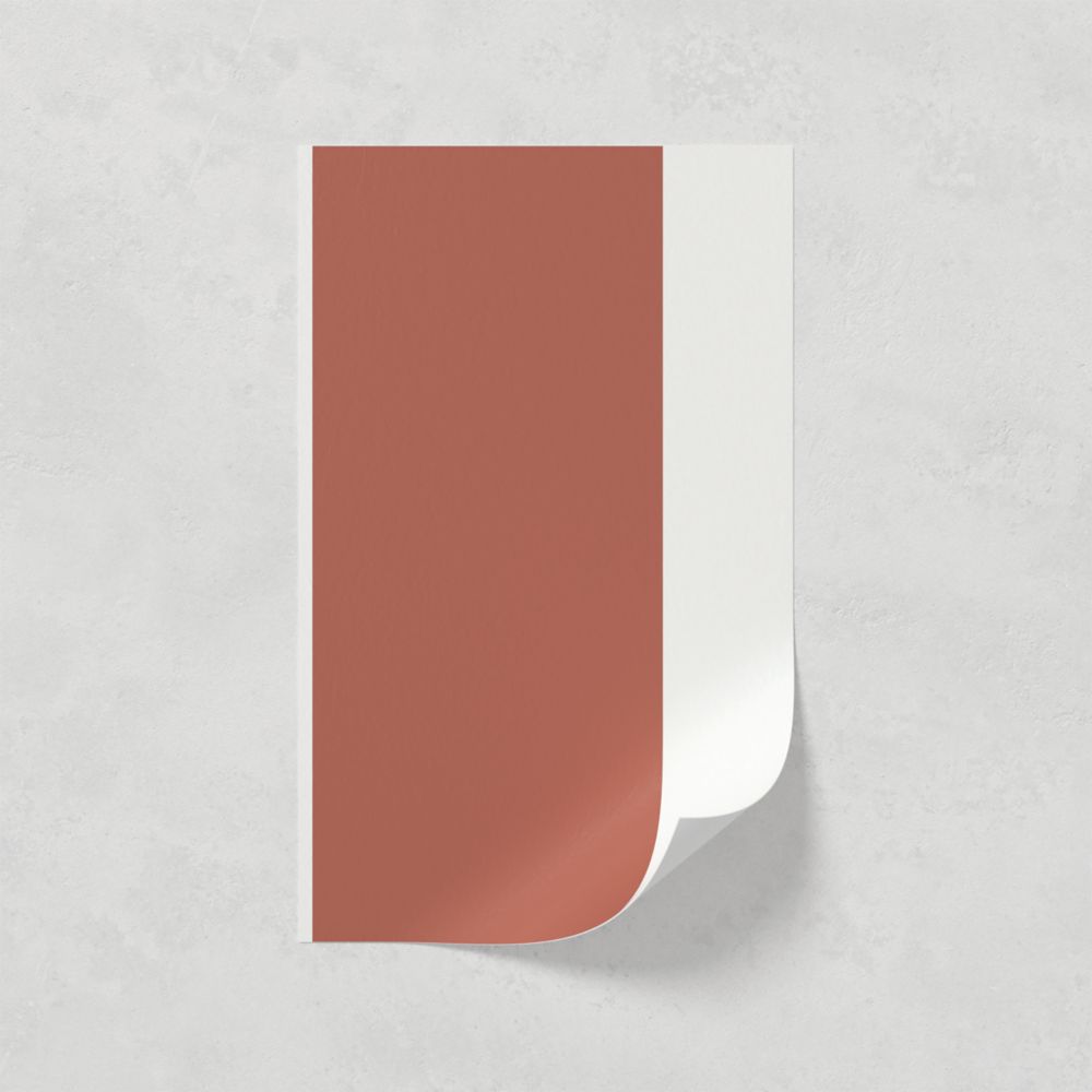 Image of LickPro Red Painted Stripe 03 Wallpaper Sample 0.18m x 0.29m 