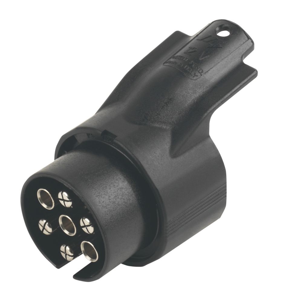 Image of Maypole MP600 7-Pin to 13-Pin Vehicle to Trailer Adaptor 12V 