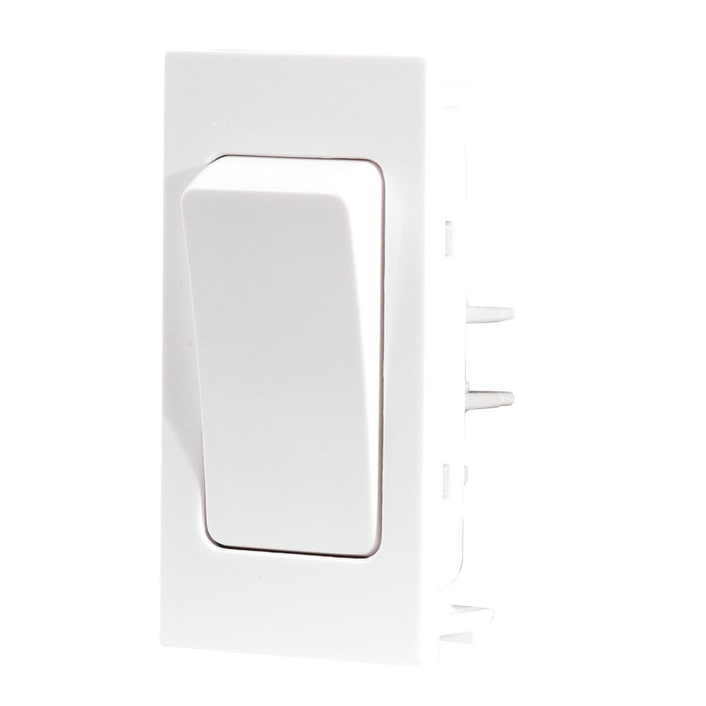 Image of LAP 16AX 1-Way Grid Light Switch White 