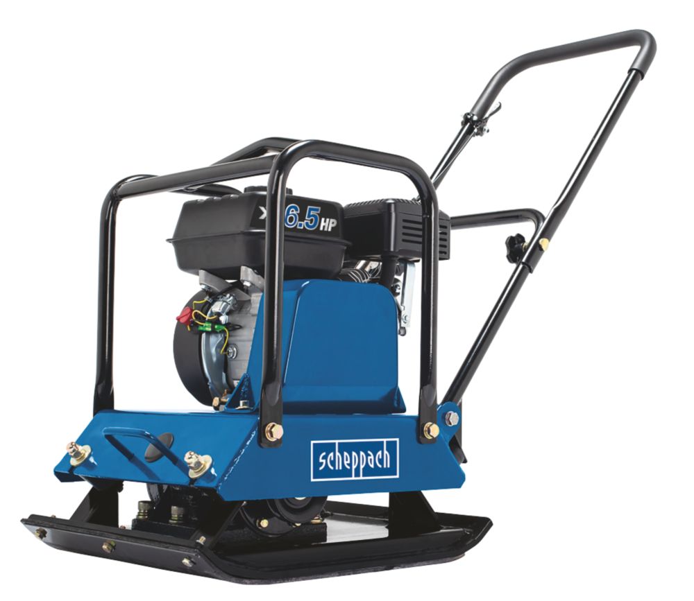 Image of Scheppach HP2200S 6.5hp Petrol Plate Compactor 550mm x 440mm 
