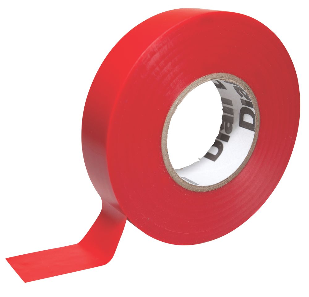 Image of 510 Insulating Tape Red 33m x 19mm 