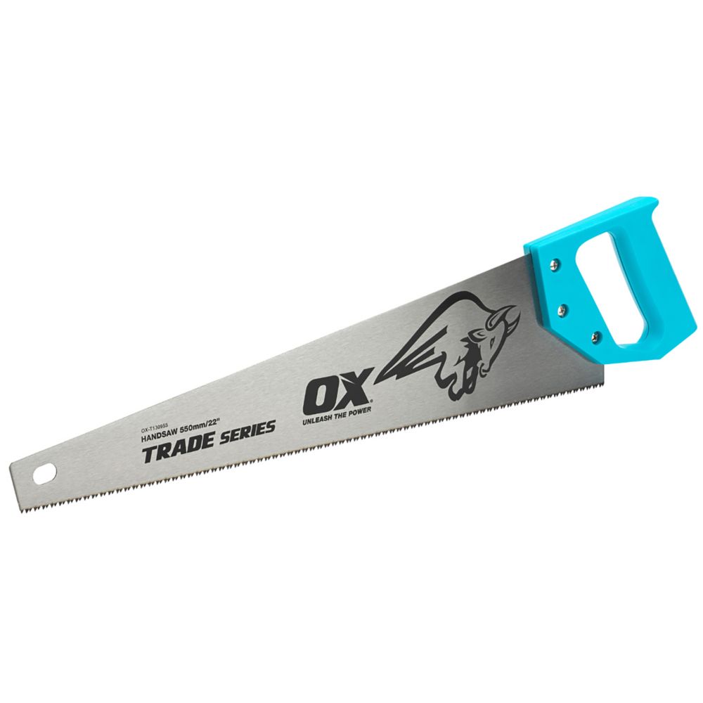 Image of OX Trade 8tpi Wood Handsaw 22" 