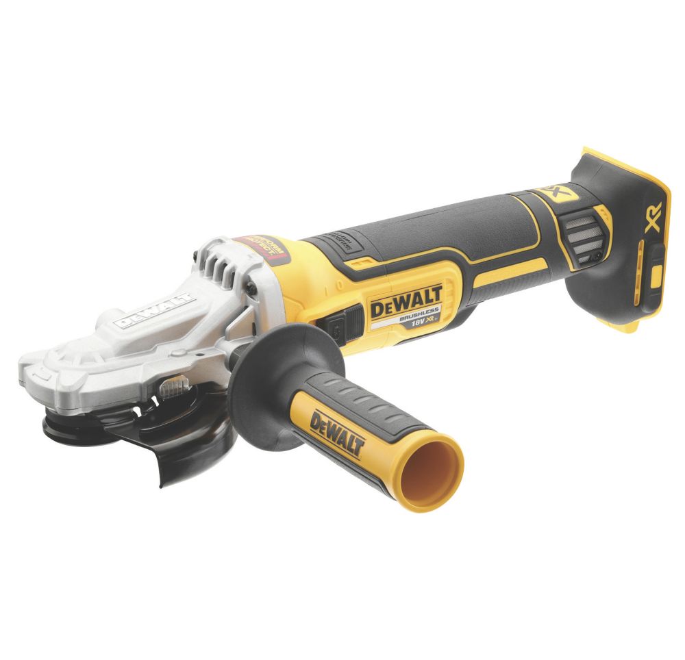 Image of DeWalt DCG405FN-XJ 18V Li-Ion XR 5" Brushless Cordless Angle Grinder - Bare 