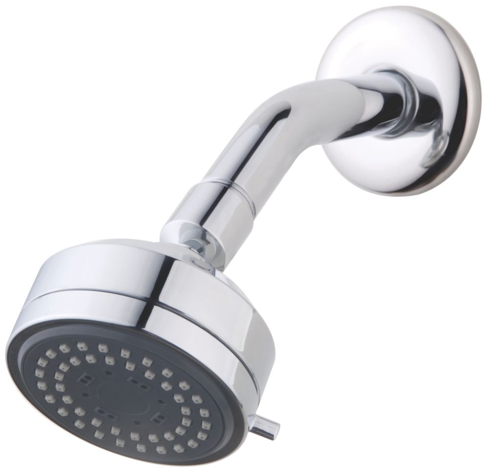 Image of Swivel & Tilt Shower Head Chrome 75mm 