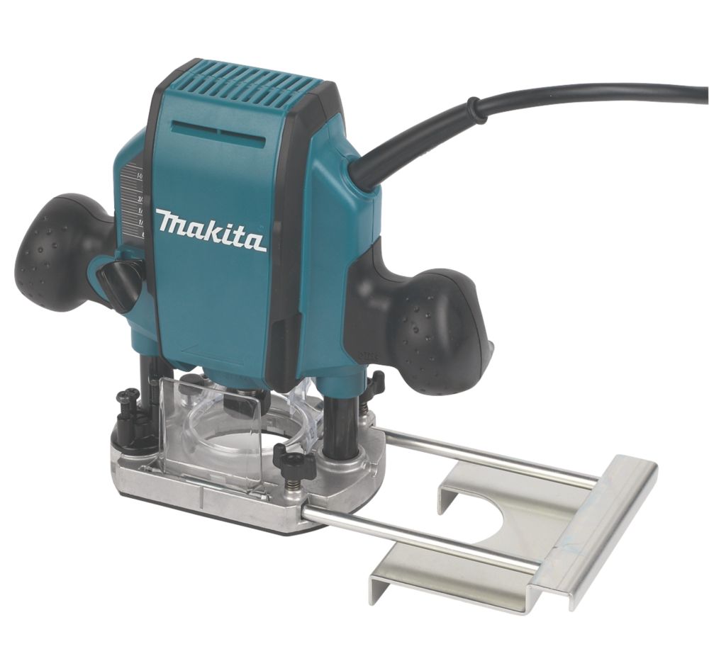 Image of Makita RP0900X/1 900W 1/4" Electric Plunge Router 110V 