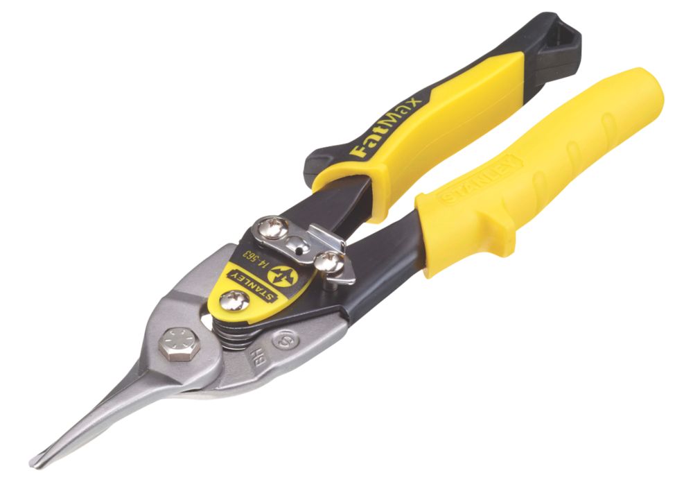 Image of Stanley Fatmax Straight Aviation Snips 12" 