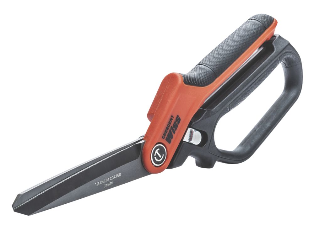 Image of Wiss Spring-Loaded Tradesman Shears 4" 