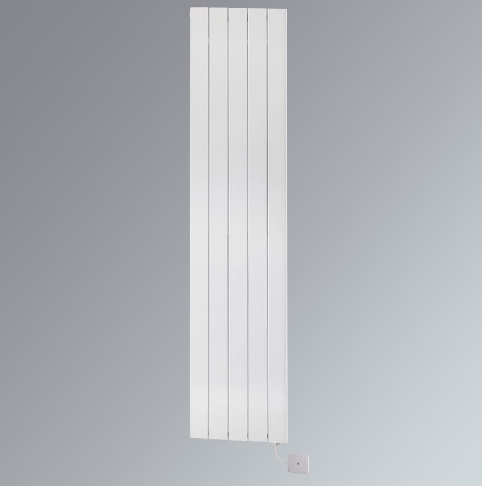 Image of Ximax Oceanus Electro Designer Radiator 1800mm x 370mm White 2046BTU 