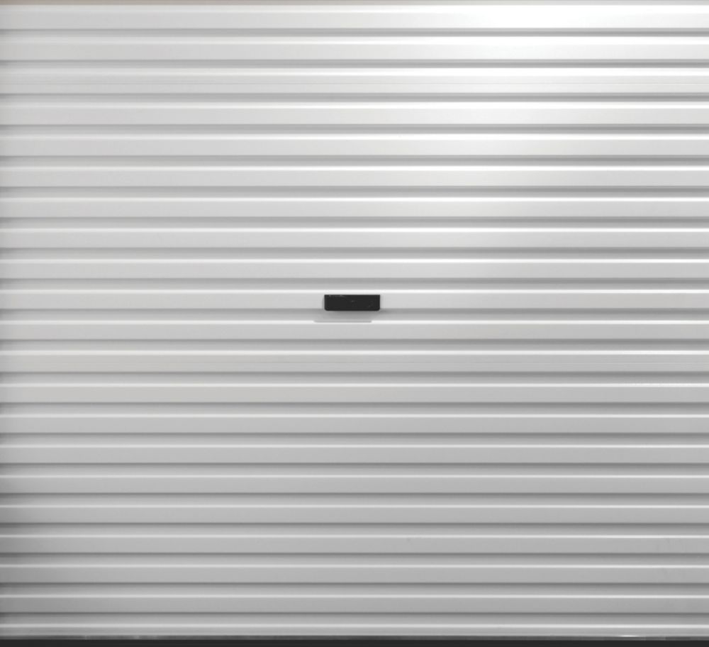 Image of Gliderol 7' 10" x 7' Non-Insulated Steel Roller Garage Door White 