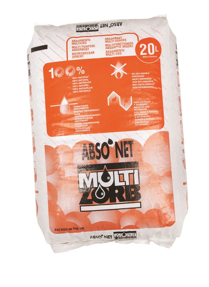 Image of Abso Net Multizorb Absorbent Granules 20Ltr 70 Pack 