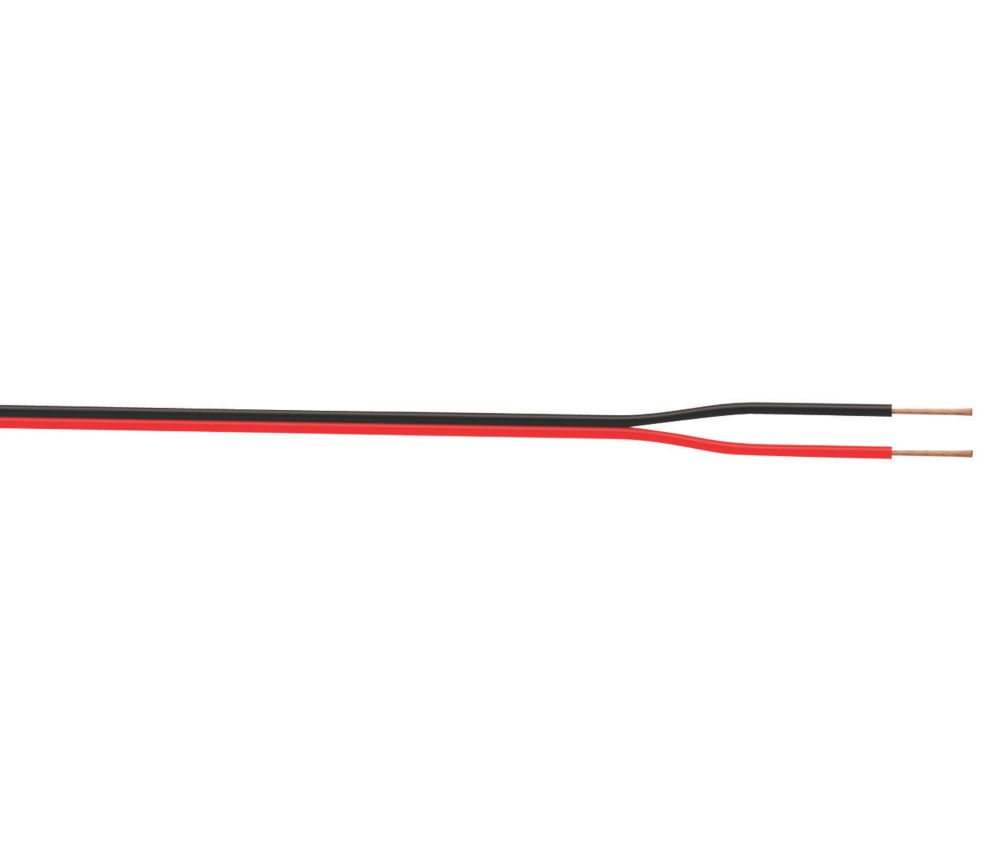 Image of Time Black/Red 24 Strand Speaker Cable 50m Drum 