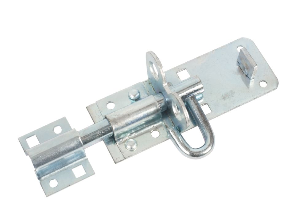 Image of Lockable Pad Bolt Zinc-Plated 102mm 