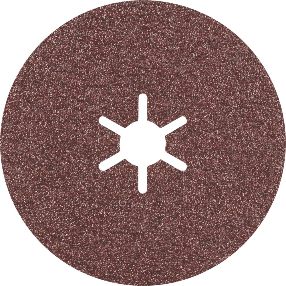 Image of Bosch Expert R781 Prisma Fibre Discs 100mm x 22.23mm 80 Grit 25 Pack 