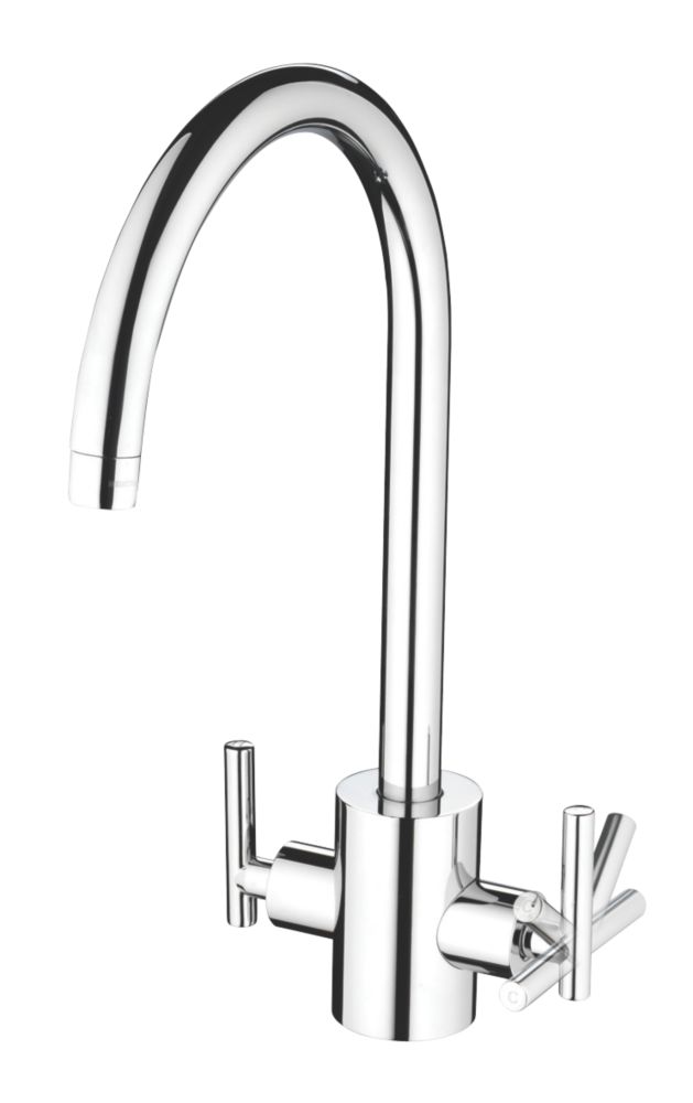 Image of Bristan Artisan Pure Sink-Mounted Mono Mixer Kitchen Tap Chrome 