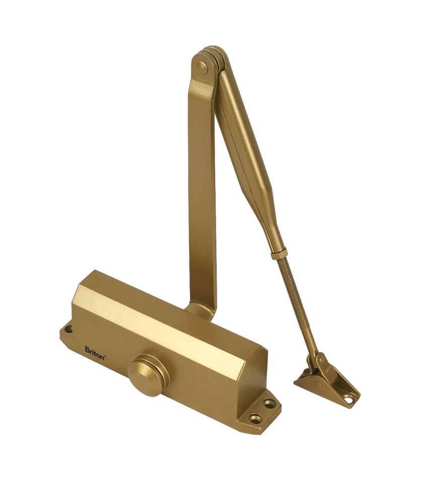 Image of Briton 121CE Overhead Door Closer Gold 