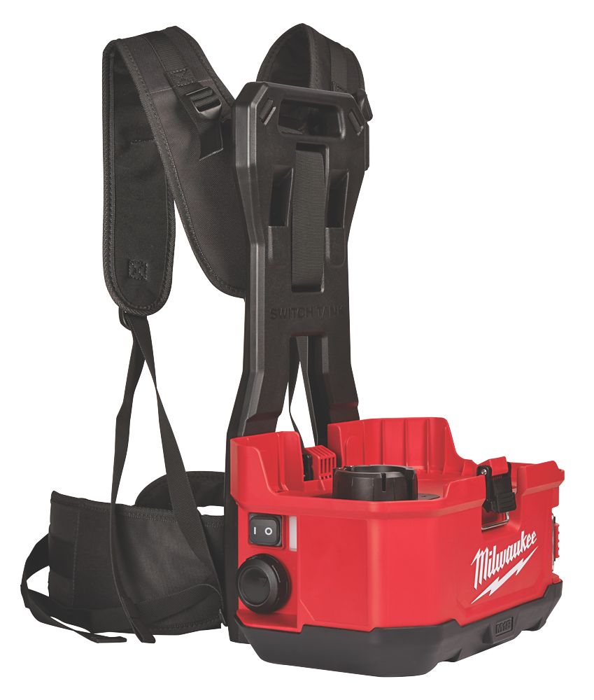 Image of Milwaukee M18 BPFPH-0 18V Li-Ion RedLithium Cordless Switch Tank Back Pack Fluid Pump Harness - Bare 