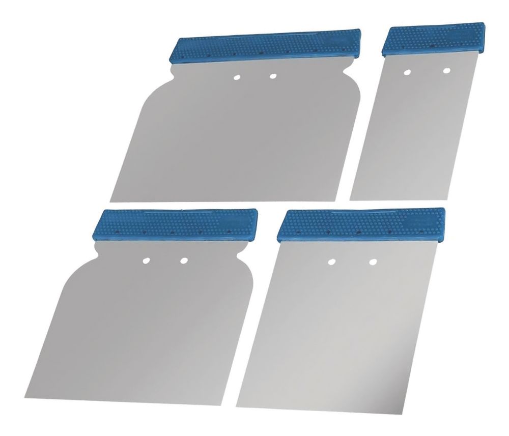 Image of Silverline Body Filler Application Set 4 Pcs 
