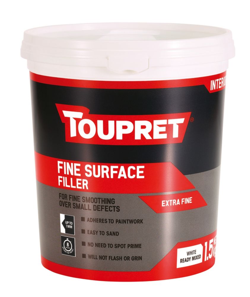 Image of Toupret Internal Fine Surface Filler 1.5kg 