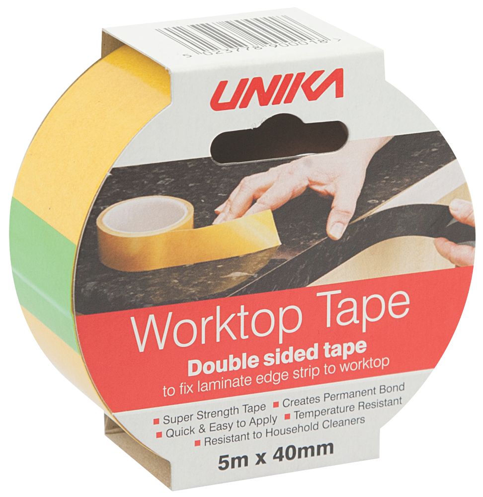 Image of Unika PVC Adhesive Worktop Tape 40mm x 5m 