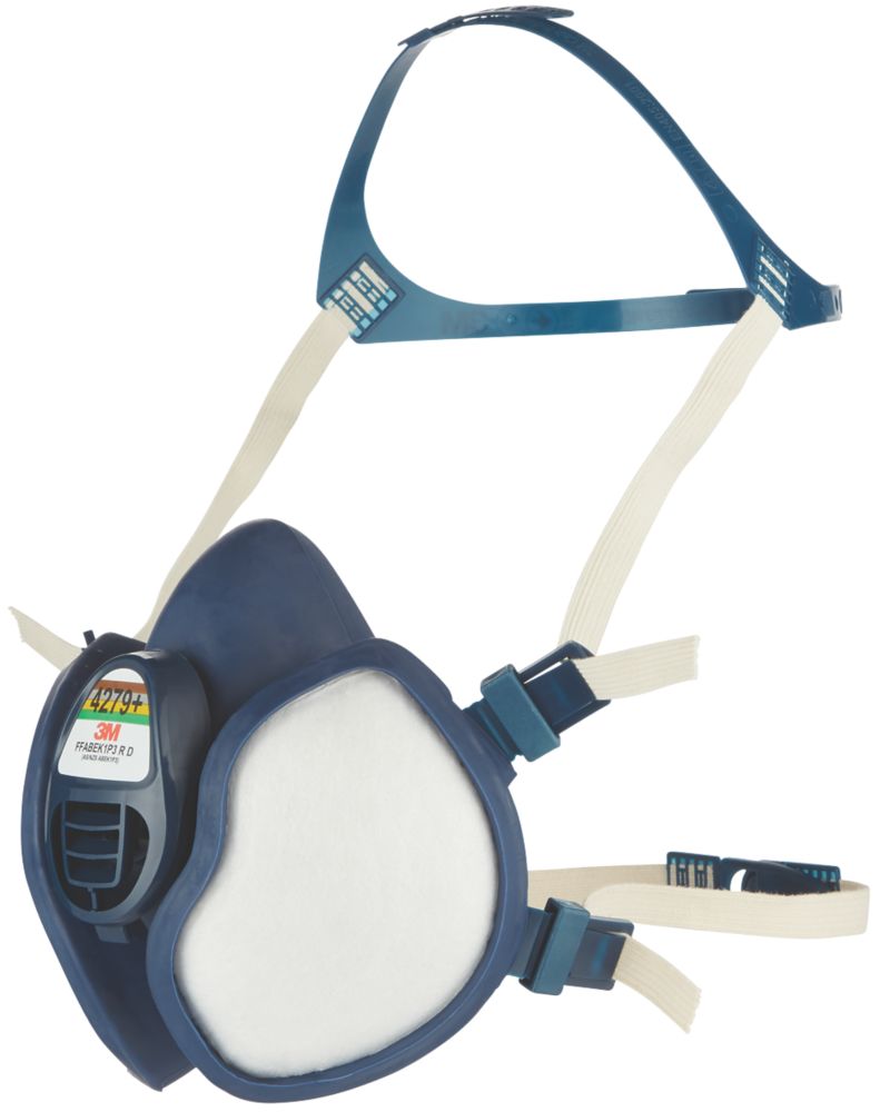 Image of 3M 4279+ One Size Half Mask Respirator ABEK1P3 