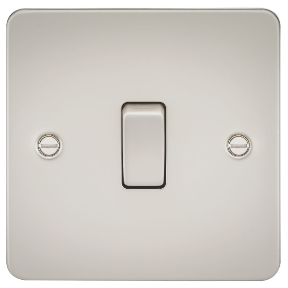 Image of Knightsbridge 10AX 1-Gang Intermediate Switch Pearl 