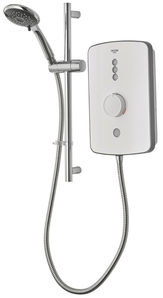 Image of Triton Amala Gloss White 8.5kW Electric Shower 